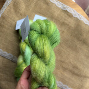 Silk Mohair Verde Pistacho