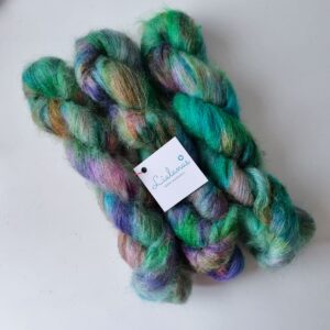 Silk Mohair Pavo Real